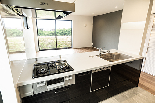 居心地の良さとスタイリッシュな内装の店舗